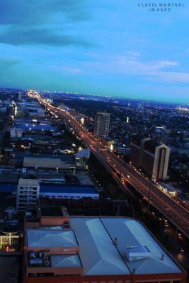DUSK over South Luzon and the South Luzon Expressway