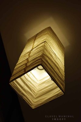 that Japanese overhead light shade