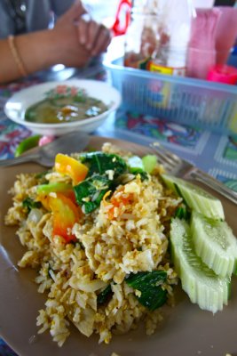 you can never go to Thailand and not eat the Thai Fried Rice