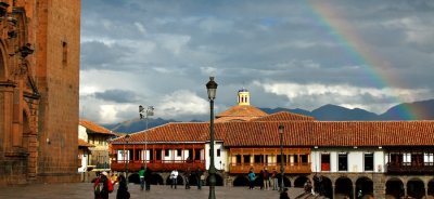 Rainbow Over Cusco