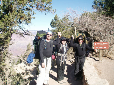 Emerging At The Bright Angel Trail Head