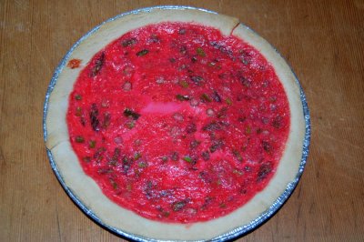 Happy Hot Pink Easter Quiche!