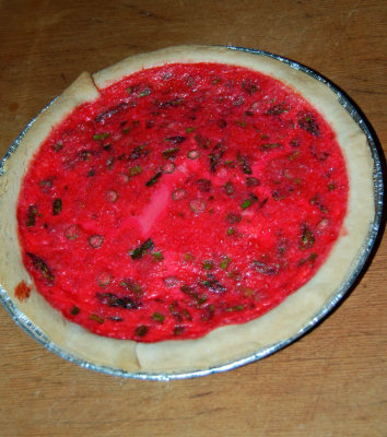 Happy Hot Pink Easter Quiche - 2