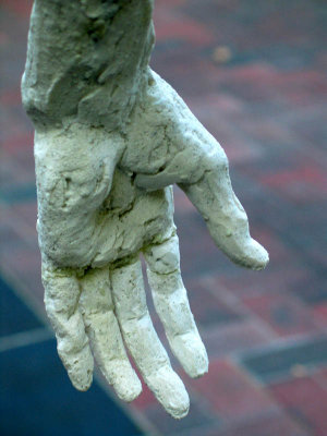 son's hand :: salt (occidental square, seattle)