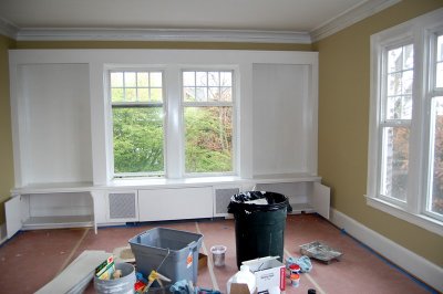 living room, looking south