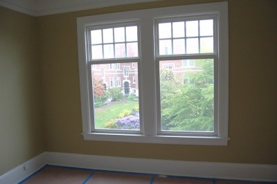 bedroom view of gardens