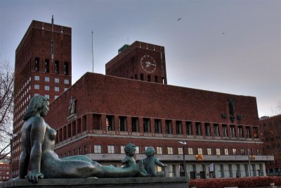 City Hall in HDR