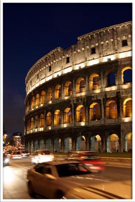 Rome at night