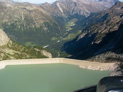 A dam for hydro-electric generation