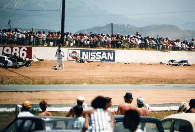IMSA GTP 1986 crash 8