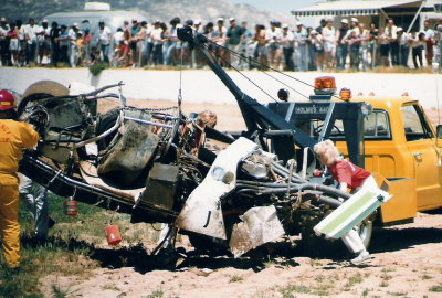 IMSA GTP 1986 crash 9