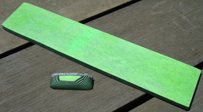 #36  UV Reactive Green & Black Paper