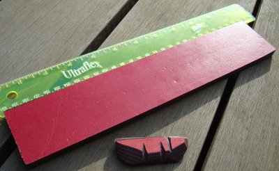 #55 Red & Black Paper