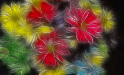 Fractaled and Feathered