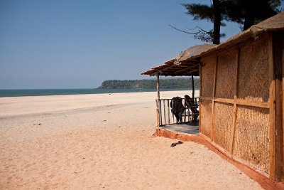 Our beach hut