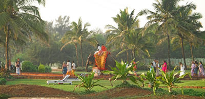 Mock Hindu wedding