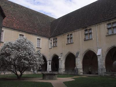 Cloistered courtyard