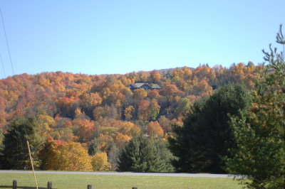 Scene on The Banner Elk highway