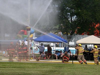 Lake Park Waterfights