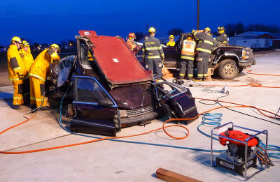Milford Fire and Rescue Extrication Training