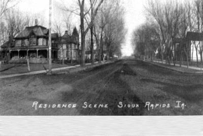 Sioux Rapids Street 1907
