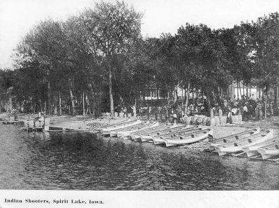 Indian Shooters 1910 Spirit Lake