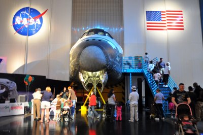 Space Shuttle at JSC