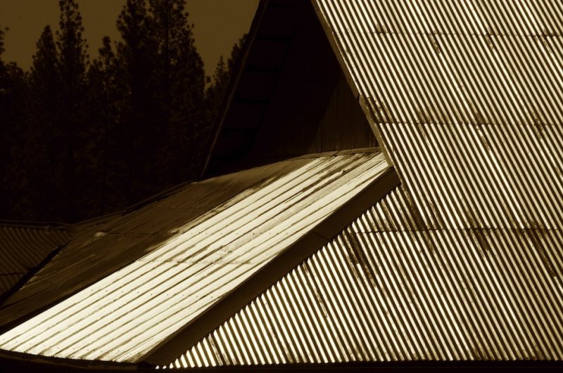 Roofs at trhe Empire Mine