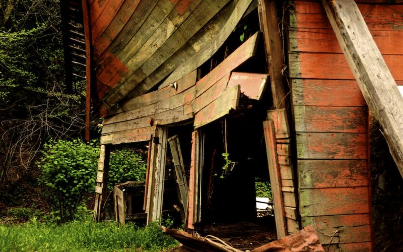 Old Building at Pulga