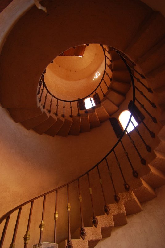 Stairs, Scottys Castle