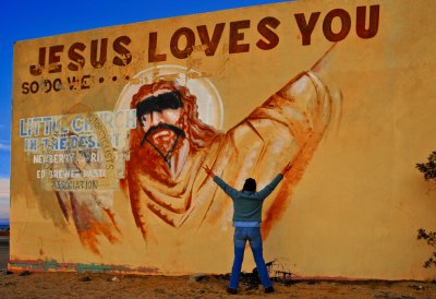 Motorcycle Jesus Loves You