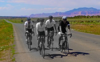 Riding with Members of the Rapha Continental Team