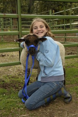 Girl and her Lamb, Taylorsville