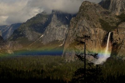 Rainbow Over Yosemite
