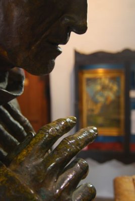 Statue at the Carmel Mission