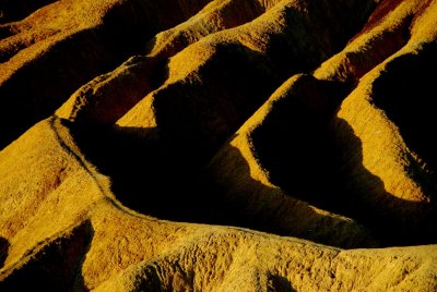 Light & Shadow at Zabriskie Point