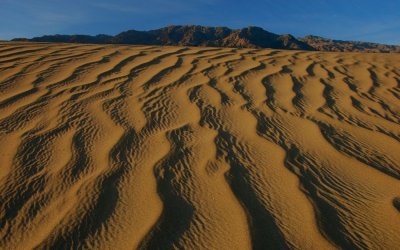 Ripples below the Mountains