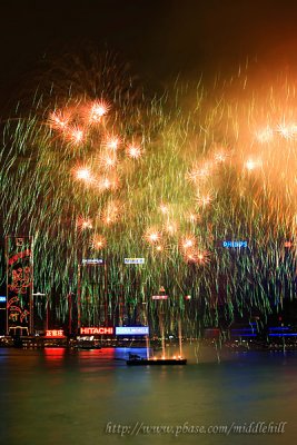 2010.02.15 - Fireworks Display in Victoria Harbour