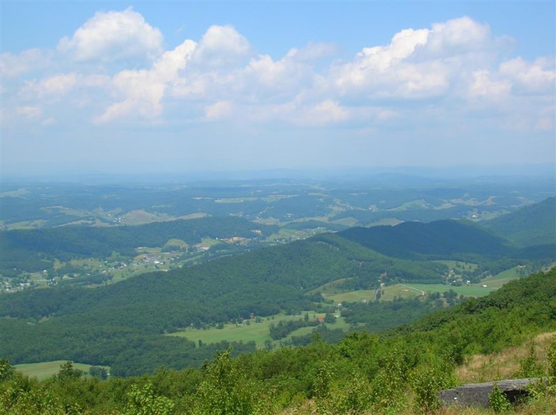 View into West Virginia