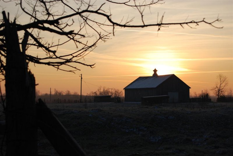 Sunrise on the Bluegrass