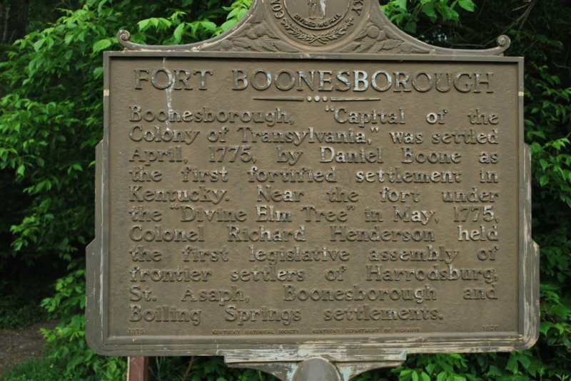 Fort Boonesborough Marker