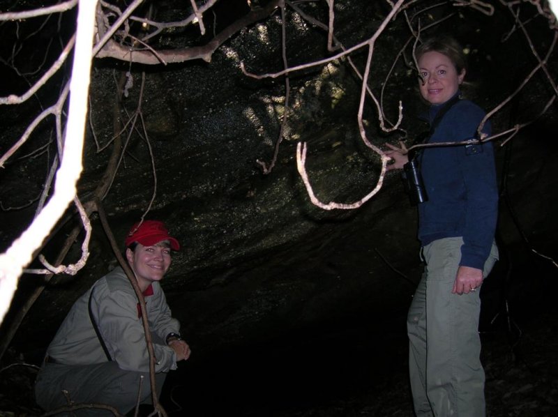 Susan and Michelle Find a Cave