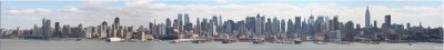 Manhattan (west) view from Weehawken