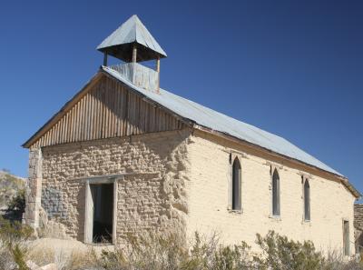 Chruch At Terlingua Ghostown
