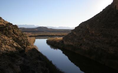 Looking Out (Northeast) of Santa Elena Canyon