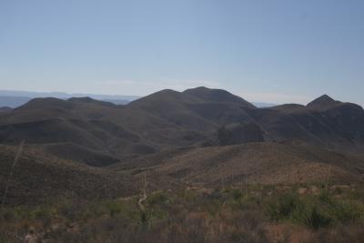 Southwest View from Sotol Vista