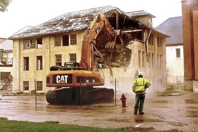 Demolition of Paint Shop