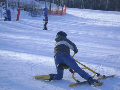 trying to do a slalom