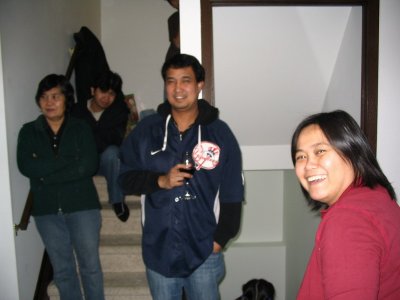 With Cathy's College Classmate Archie