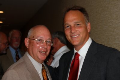 Mike and Coach Mark Richt